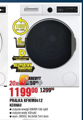 E.Leclerc Pralka kfwm 6412 kernau oferta