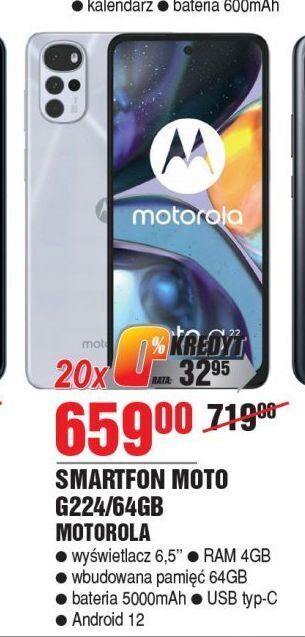 E.Leclerc Smartfon g22 motorola oferta