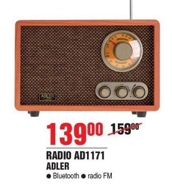 E.Leclerc Radio retro ad1171 adler oferta