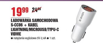 E.Leclerc Ładowarka samochodowa s-cc06 vidvie oferta