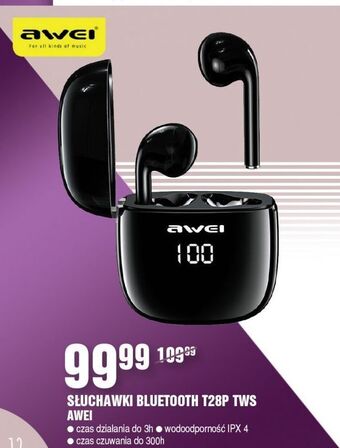E.Leclerc Słuchawki t28p tws awei oferta