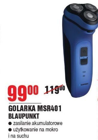 E.Leclerc Golarka msr-401 blaupunkt oferta