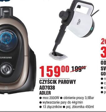 E.Leclerc Czyścik parowy adler oferta