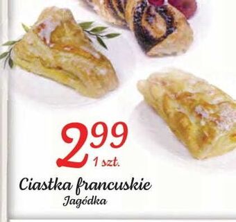 E.Leclerc Ciastko francuskie cukiernia jagódka oferta