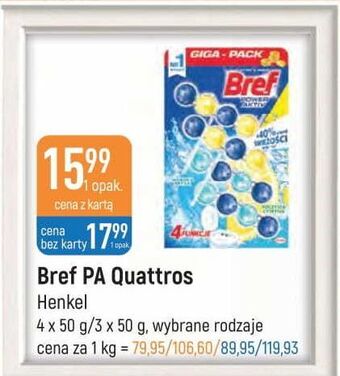 E.Leclerc Kostka do wc 4 function lemon + ocean bref power aktiv oferta