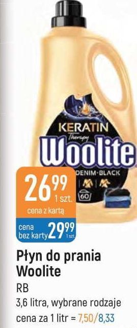 E.Leclerc Płyn do prania dark woolite keratin oferta