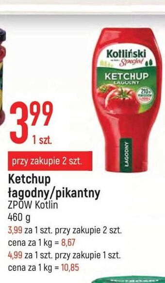E.Leclerc Ketchup pikantny kotliński specjał oferta