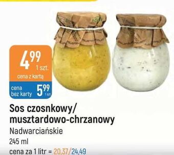 E.Leclerc Sos czosnkowy nadwarciańskie specjały oferta