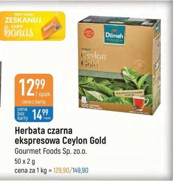 E.Leclerc Herbata dilmah ceylon gold oferta
