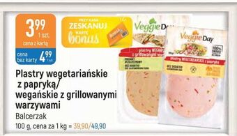 E.Leclerc Plastry wegetariańskie z papryką veggieday oferta