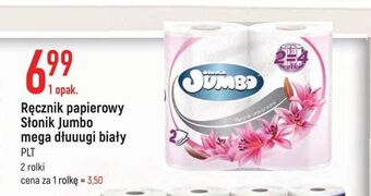 E.Leclerc Ręcznik papierowy mega długi słonik jumbo oferta