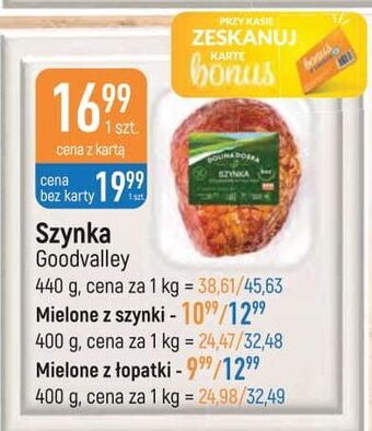 E.Leclerc Mięso mielone z łopatki wieprzowej dolina dobra oferta