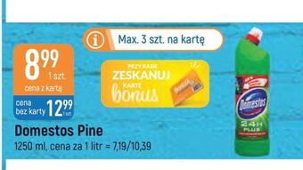 E.Leclerc Płyn do wc pine domestos oferta