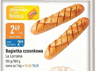 E.Leclerc Bagietka czosnkowa la lorraine oferta
