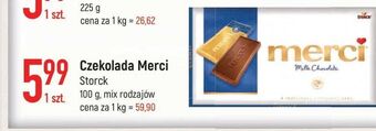 E.Leclerc Czekolada mleczna storck merci oferta