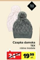 Carrefour Czapka damska z pomponem oferta