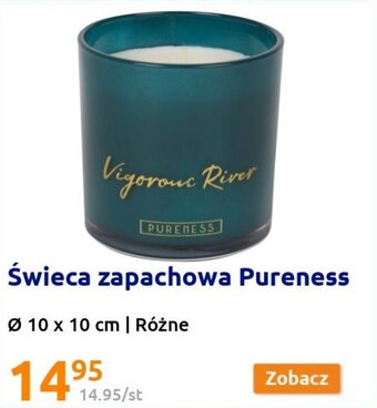 Action Pureness Świeca zapachowa 10 x 10 cm oferta