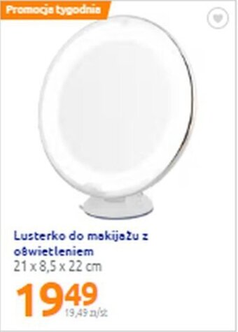 Action Lusterko do makijażu z oświetleniem 21x8,5x22cm oferta