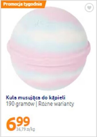 Action Kula musująca do kąpieli 190g oferta