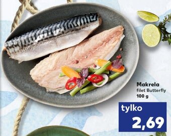 Kaufland Makrela filet Butterfly 100 g oferta