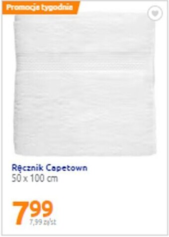 Action Ręcznik Capetown 50x100cm oferta