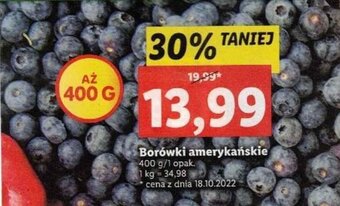 Borówki amerykańskie 400g