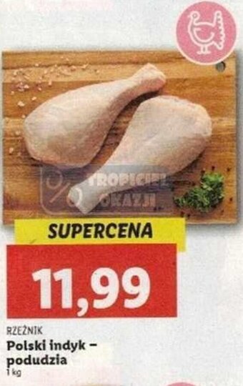Lidl Polski indyk podudzia 1kg oferta