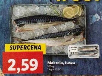 Lidl Makrela tusza 100g oferta