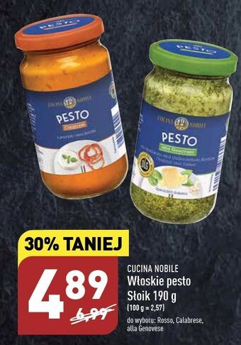 ALDI Pesto rosso cucina nobile oferta