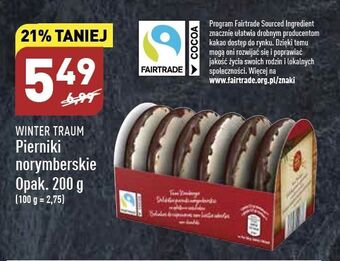 ALDI Pierniki norymberskie wintertraum oferta