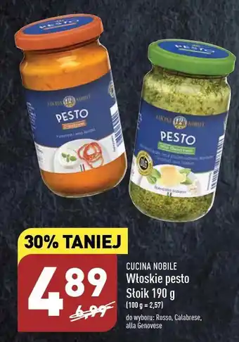 ALDI Pesto verde cucina nobile oferta