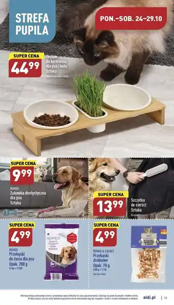 ALDI Miski dla zwierząt na stojaku oferta