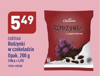 ALDI Rodzynki w czekoladzie mlecznej chateau oferta