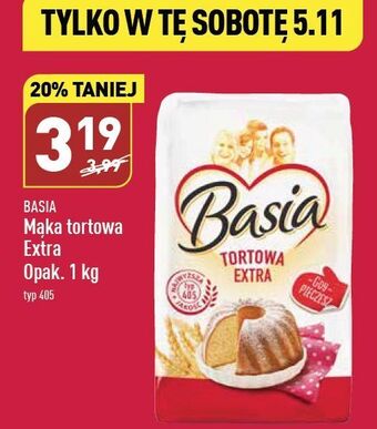 ALDI Mąka tortowa extra basia oferta