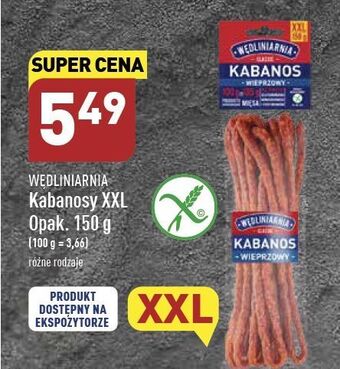 ALDI Kabanosy wieprzowe wędliniarnia classic oferta