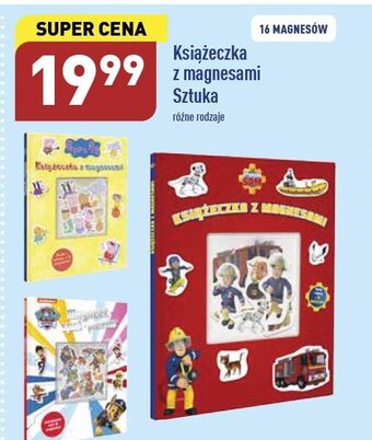 ALDI Książeczka z magnesami świnka peppa oferta