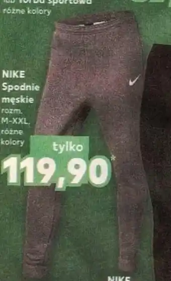 Kaufland Spodnie męskie Nike oferta