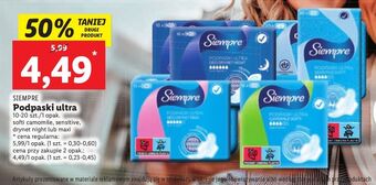 Lidl Podpaski ultra sensitive soft siempre oferta