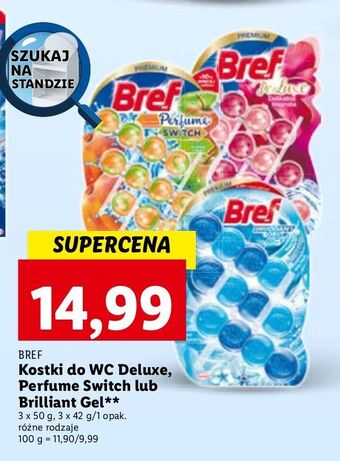 Lidl Zawieszka do wc brzoskwinia & czerwone jabłko bref perfume switch oferta