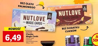 Ciastka magic cards kokosowe nutlove