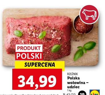 Lidl Udziec wołowy rzeźnik codzienna dostawa oferta