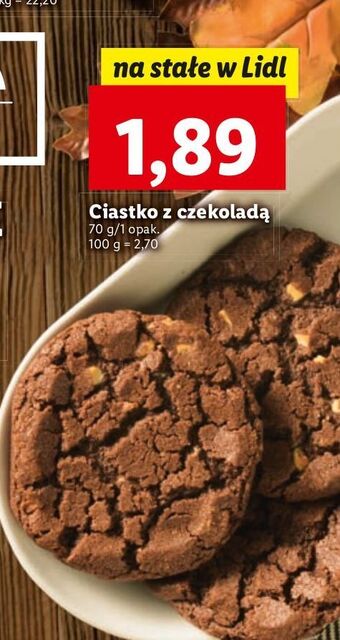 Lidl Ciastko z czekoladą oferta