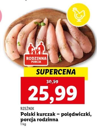 Lidl Polędwiczki z kurczaka rzeźnik codzienna dostawa oferta