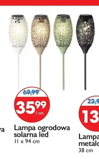 E.Leclerc Lampa ogrodowa solarna LED oferta