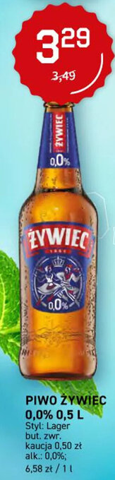 Duży Ben żywiec piwo 0,0%, 0,5l oferta