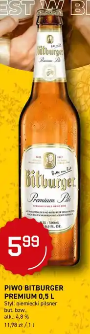 Duży Ben bitburger piwo premium 0,5l oferta