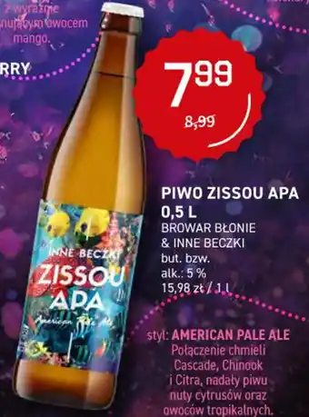 Duży Ben piwo zissou apa 0,5l oferta