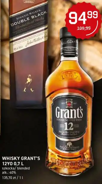 Duży Ben grant's 12yo whisky 0,7l oferta