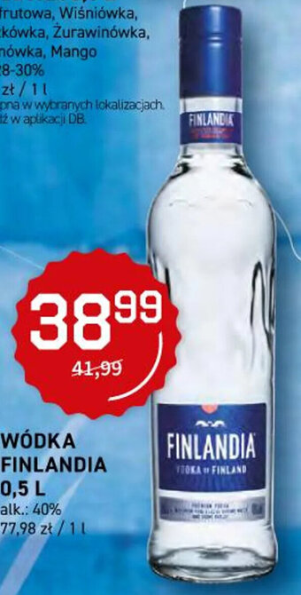 Duży Ben finlandia wódka 0,5l oferta