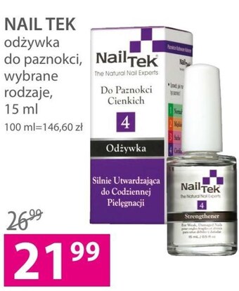 Hebe Odżywka do paznokci nail tek oferta
